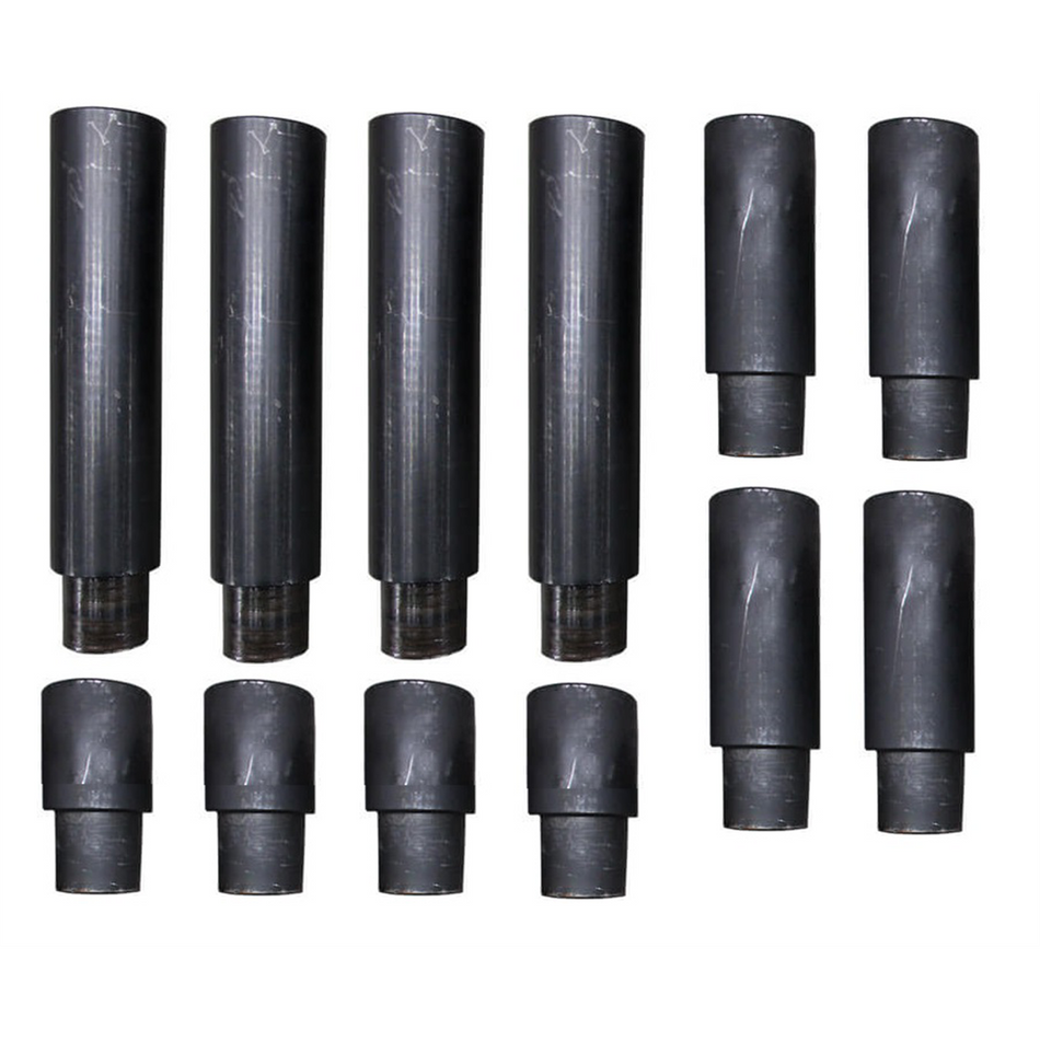 Atlas Equipment 12 Piece Truck Adapter Kit (4 ea 2", 4.5", 8.5") (1.57" Peg)