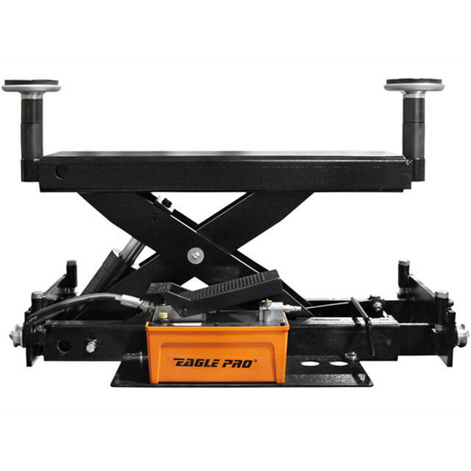 Atlas Equipment 6,000 lb. Capacity Air/Hydraulic Rolling Bridge Jack