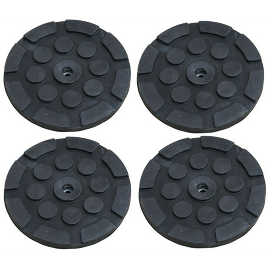 Atlas Auto Equipment Set of Replacement Round Rubber Lift Pads (4 PCS)