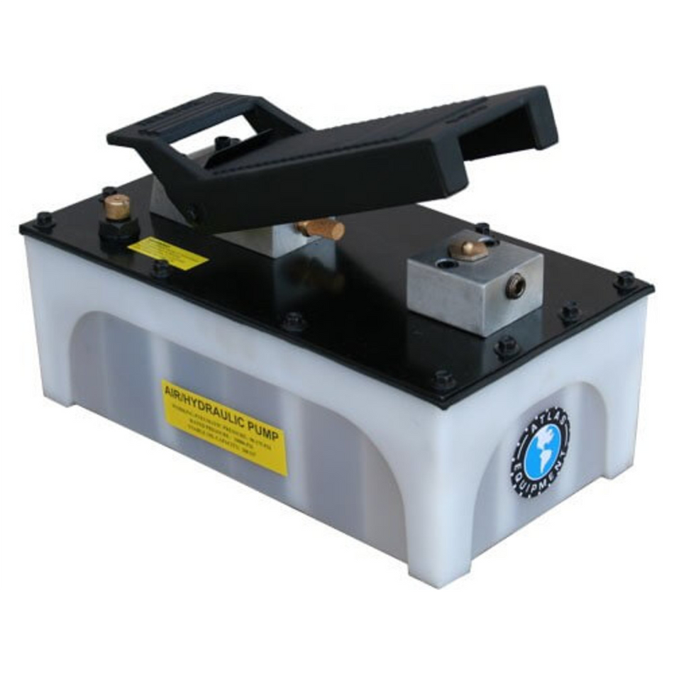 Atlas Automotive Equipment Air/Hydraulic Pump w/ Plastic Reservoir