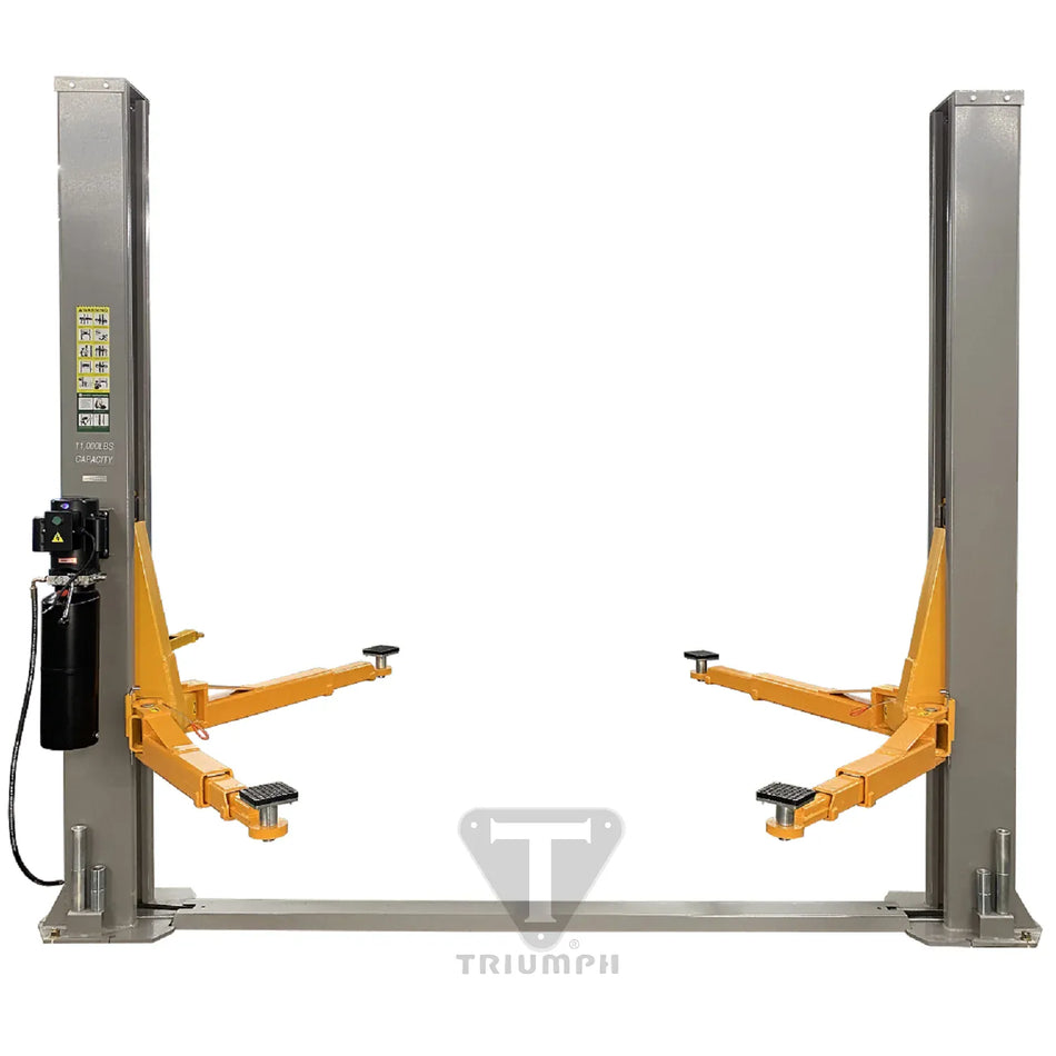 Triumph NT-11 11,000 lb Two-Post Automotive Lift – Heavy-Duty Vehicle Lifting for Shops