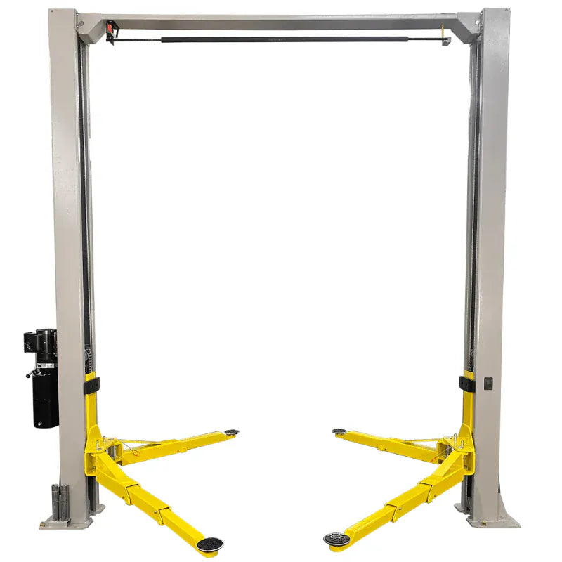 Triumph NTO-9AE 9,000 lb Overhead Two-Post Vehicle Lift with Truck Adapters - Versatile, Heavy-Duty Auto Lift