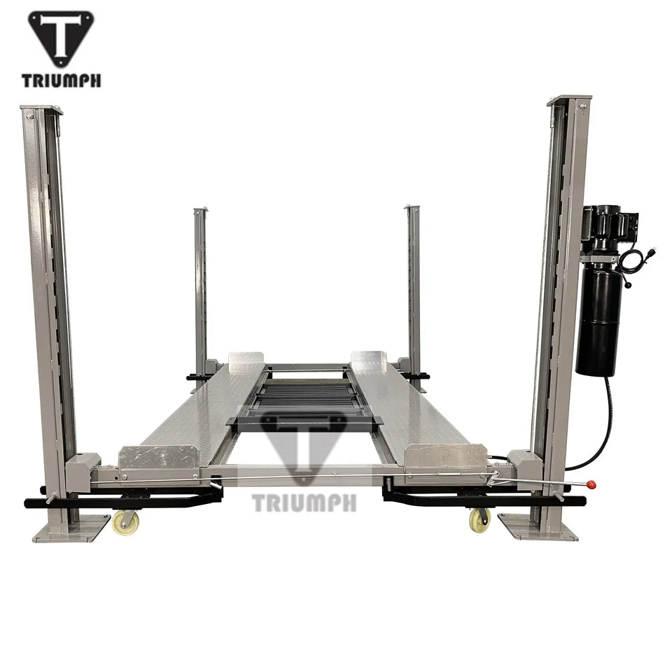 Triumph NSS-8SQ 8,000 lb 4-Post Storage Lift - Classic Short Length, Space-Saving Design